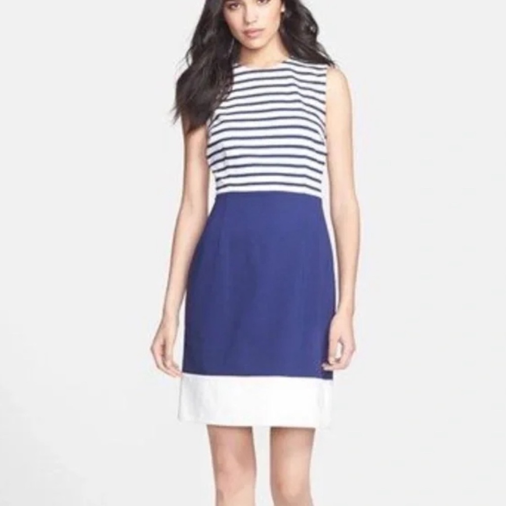 Women’s Size 4 Kate Spade Striped Navy Dress